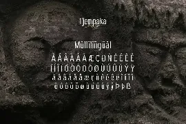 Tjempaka - Classy Type font