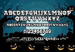 Darkcy Halloween Serif Font