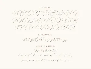 Madyntha Geradine Chic Calligraphy Font