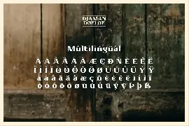 Djaman Doeloe - Old Type font