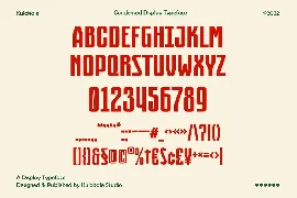 Kaerobi Condensed Display Vintage Font