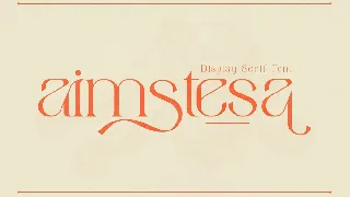 Aimstesa Display Serif Font