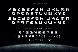 Rover Explore - Futuristic Sci-Fi Font