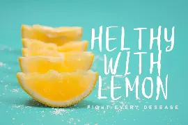 Lemonadut font