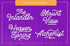 The Vaguer - Modern Monoline Font