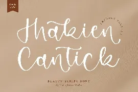 Makien Cantick Script Font