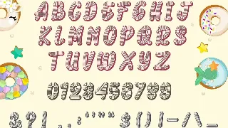 Donuts Kabiren - Playful Display Font