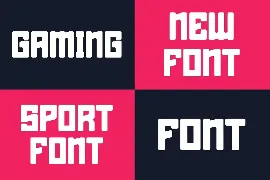 Sporty Kingsquad font