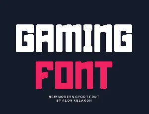 Sporty Kingsquad font