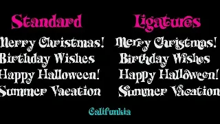 Califunkia font