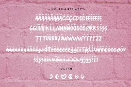 Pollysweat font