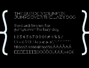 Novatny font