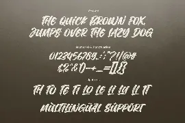 The Deliver - Urban Brush Font