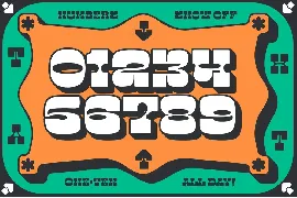 Okie Doko Western Slab font