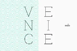 Venice Serif - Font Family