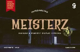 Meisterz Typeface font