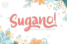 Sugano - Handwritten Font