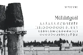 Sailor Vito - Traditional Serif Type font