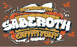 Saberoth - Graffiti Font