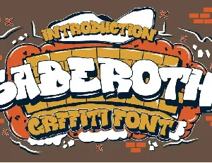 Saberoth - Graffiti Font