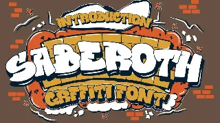 Saberoth - Graffiti Font