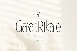 Gingka - Condensed Fashion Modern Font