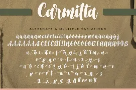 Carmitta - Modern Calligraphy Font