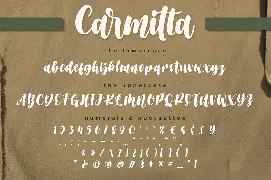 Carmitta - Modern Calligraphy Font