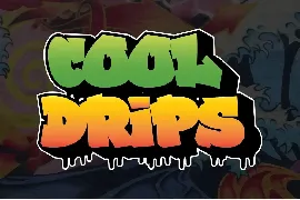 Graffiti Dripes - Graffiti Font