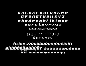 MACCACHEF - san serif font