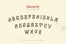 Chevante font