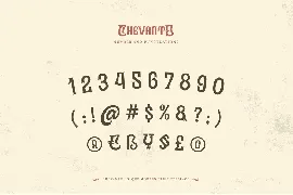 Chevante font