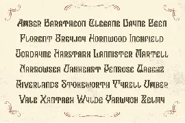 Chevante font