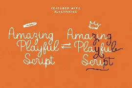 Lullaby Playful Typeface font