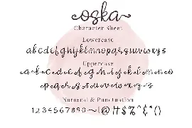 Oska - Script Font