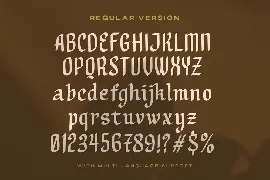 Vintage Galore font