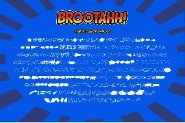 Brootahh Comic Typeface font