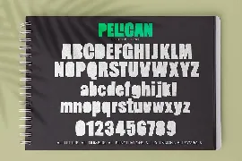 Pelican font