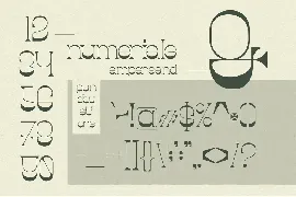 Chaero font