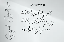 Guyad Signature Brush Font