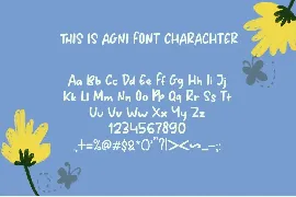 This Is Agni â€“ Cute Handwritten Font