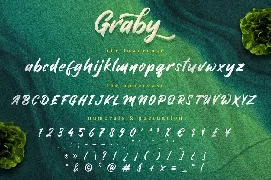 Graby - Bold Script Font