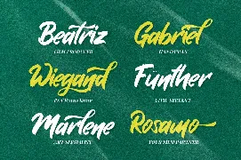 Graby - Bold Script Font