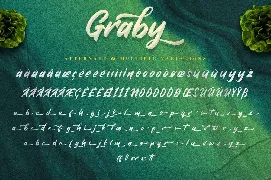 Graby - Bold Script Font