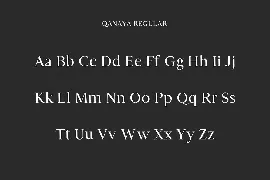 Qanaya Serif Font Family Pack