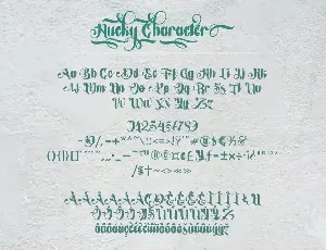 Hucky â€“ Decorative Script Font