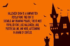 Halloween Show font