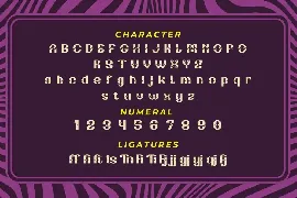 Navuti | Groovy Retro Font