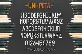 Unlimits font