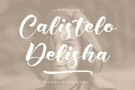 Calistelo Delisha Script Font